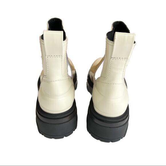 rag & bone Lug Sole Chelsea Boot White Size 8.5 - Picture 5 of 9